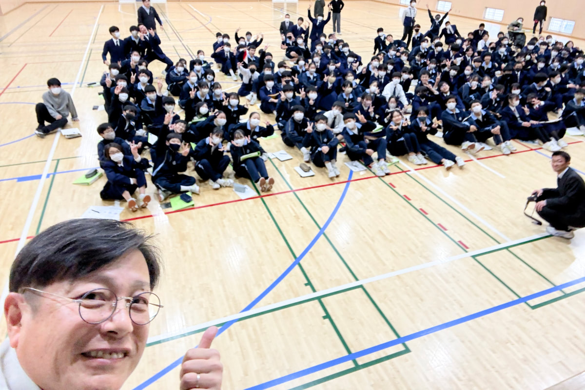 匠弘堂について、神奈川県川崎市立高津中学校の「道徳」の授業で