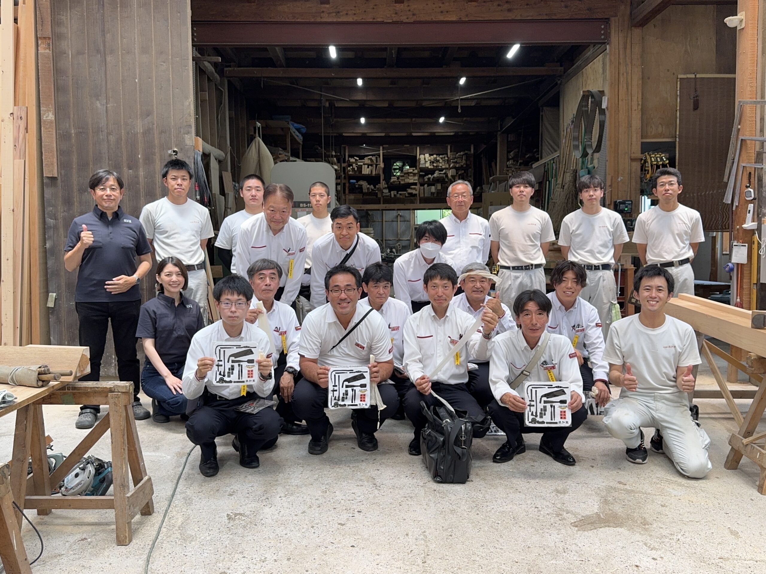 彌榮自動車株式会社（ヤサカタクシー）・古都研究会のみなさまが、工房見学にお越しくださいました！