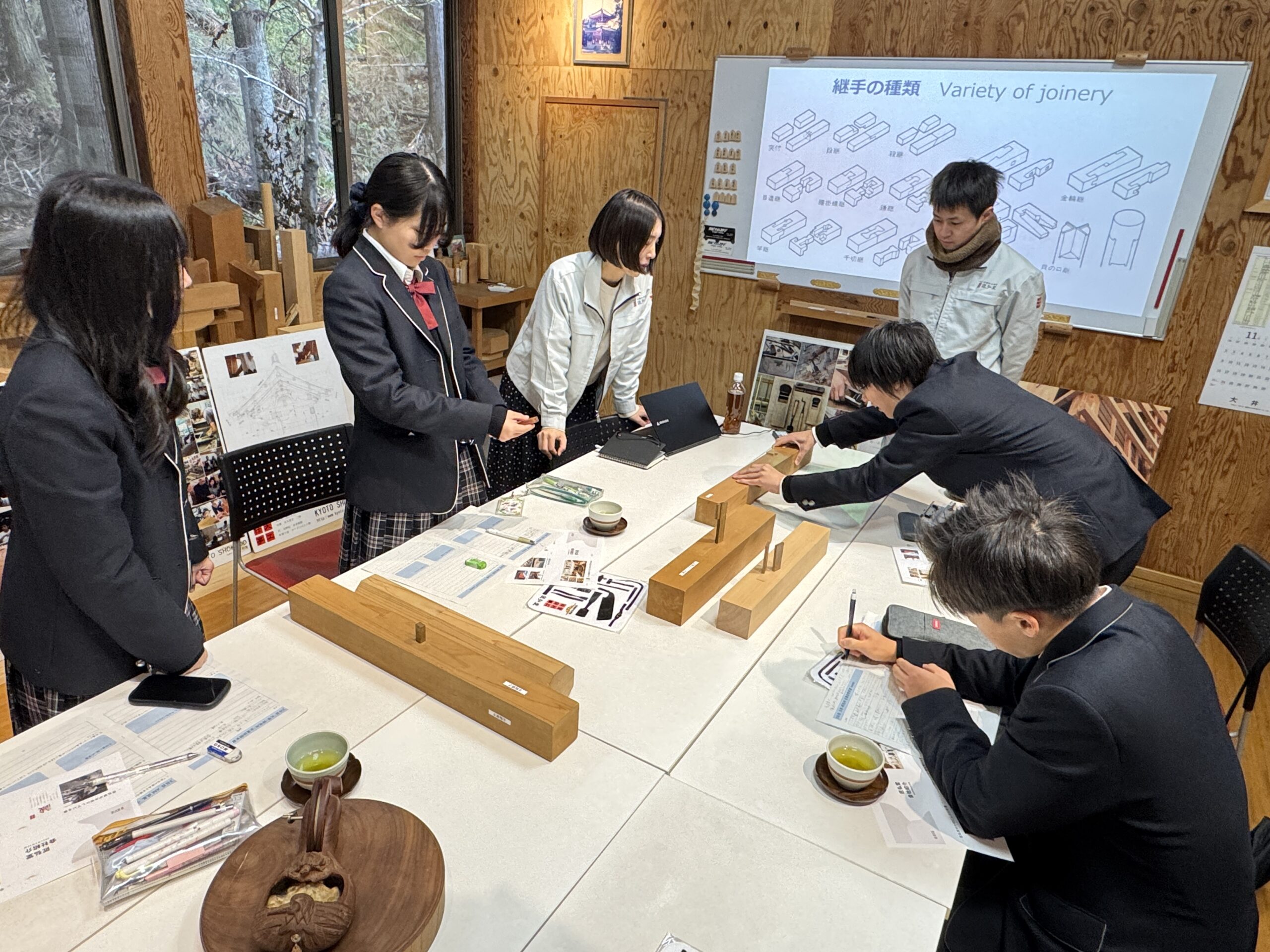 【京都市立京都工学院高校】「F-incubation」の授業の一環で、一日職場体験の受け入れを行いました！